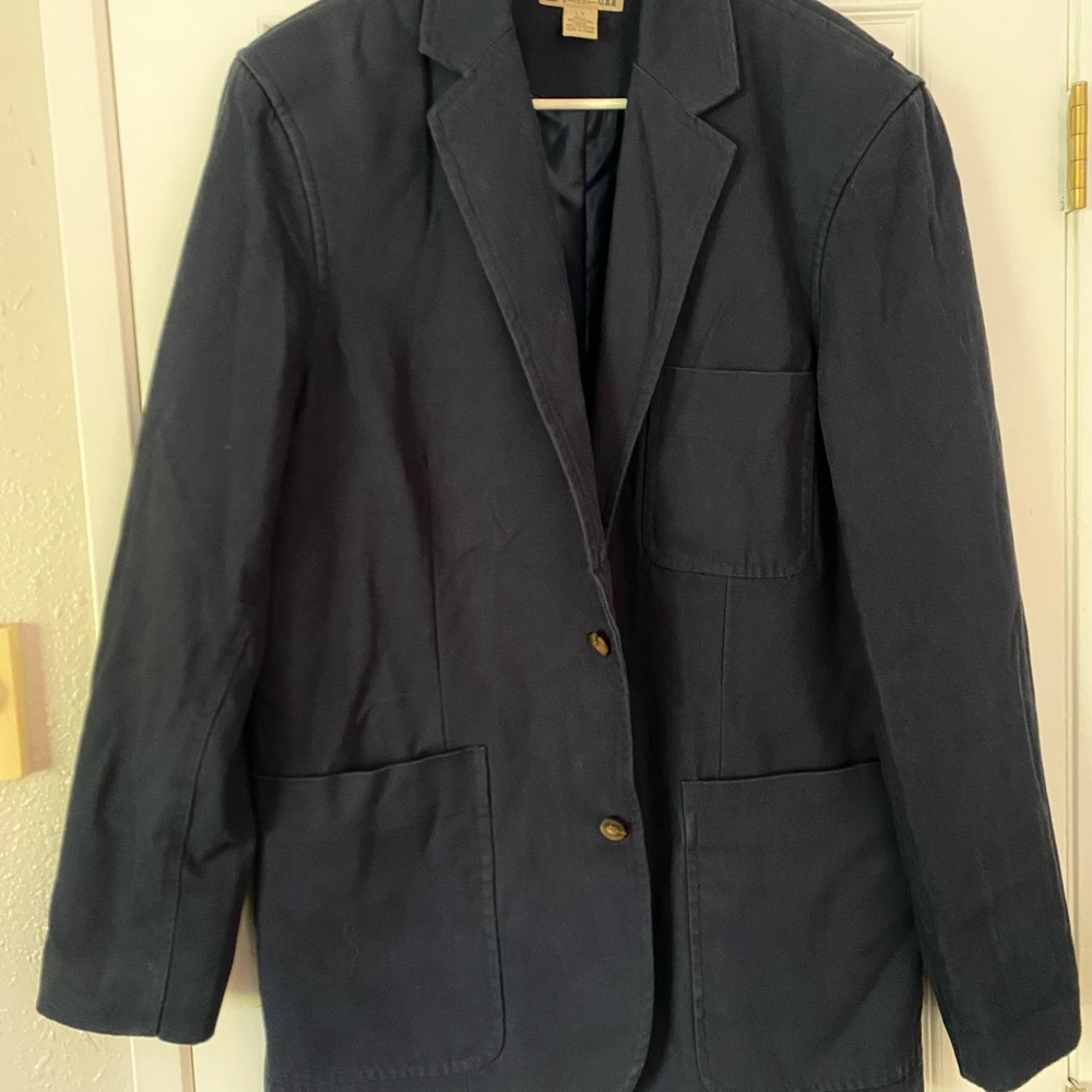 Duluth Trading Presentation Jacket Large TALL